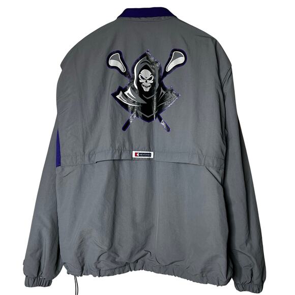 Boathouse Mens Pullover Jacket 1/4 Zip Livermore Lacrosse Vented Windbreaker XL - Picture 10 of 14